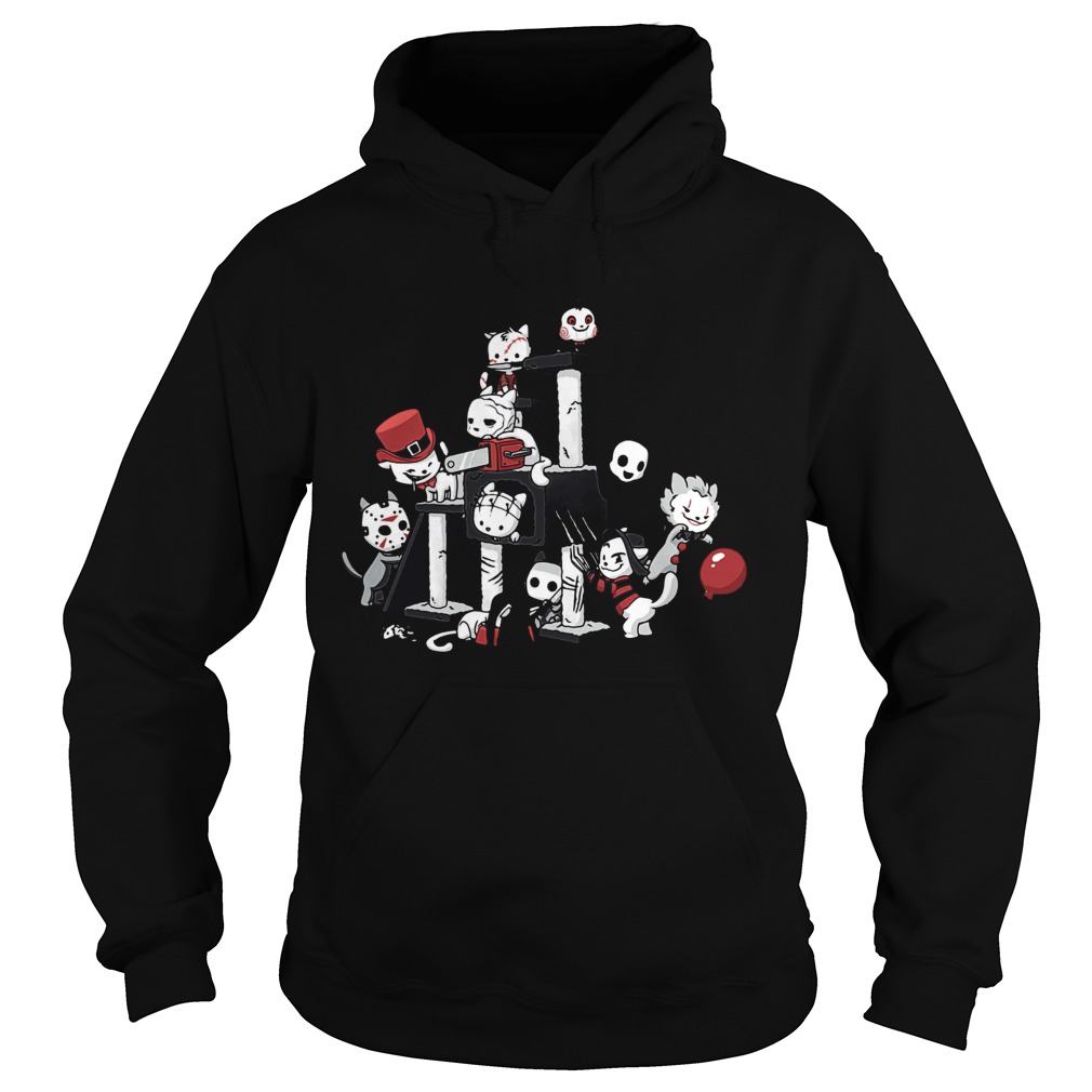 I Love Cats Horror Kitties Halloween shirt I Love Cats Horror Kitties Halloween shirt