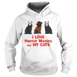 I Love Cats Horror Movie shirt