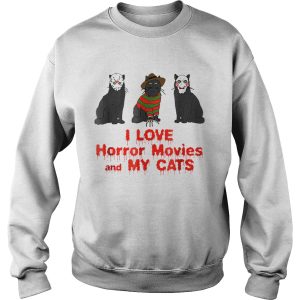 I Love Cats Horror Movie shirt 3