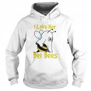 I Lover Her Boo Bees Halloween Matching Couple Costume His shirt 3