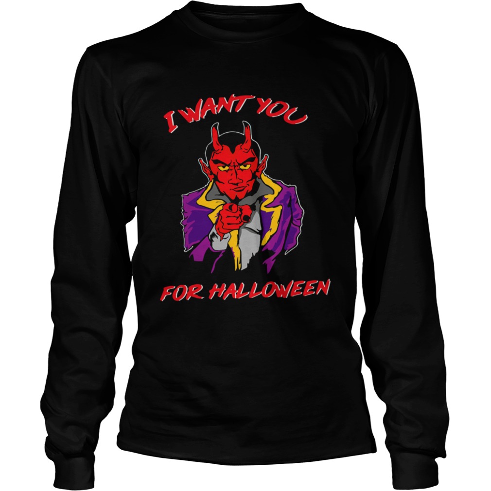 I Want You For Halloween shirt I Want You For Halloween shirt