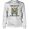 I Would Give It All Up And Travel The Country Hippie Girl Dogs Pumpkin Halloween shirt