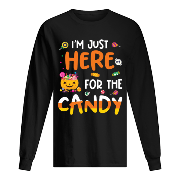 I am Just Here For The Candy Halloween T shirt Men’s T-Shirt