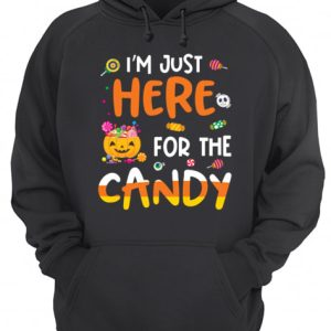 I am Just Here For The Candy Halloween T shirt Mens T Shirt 3