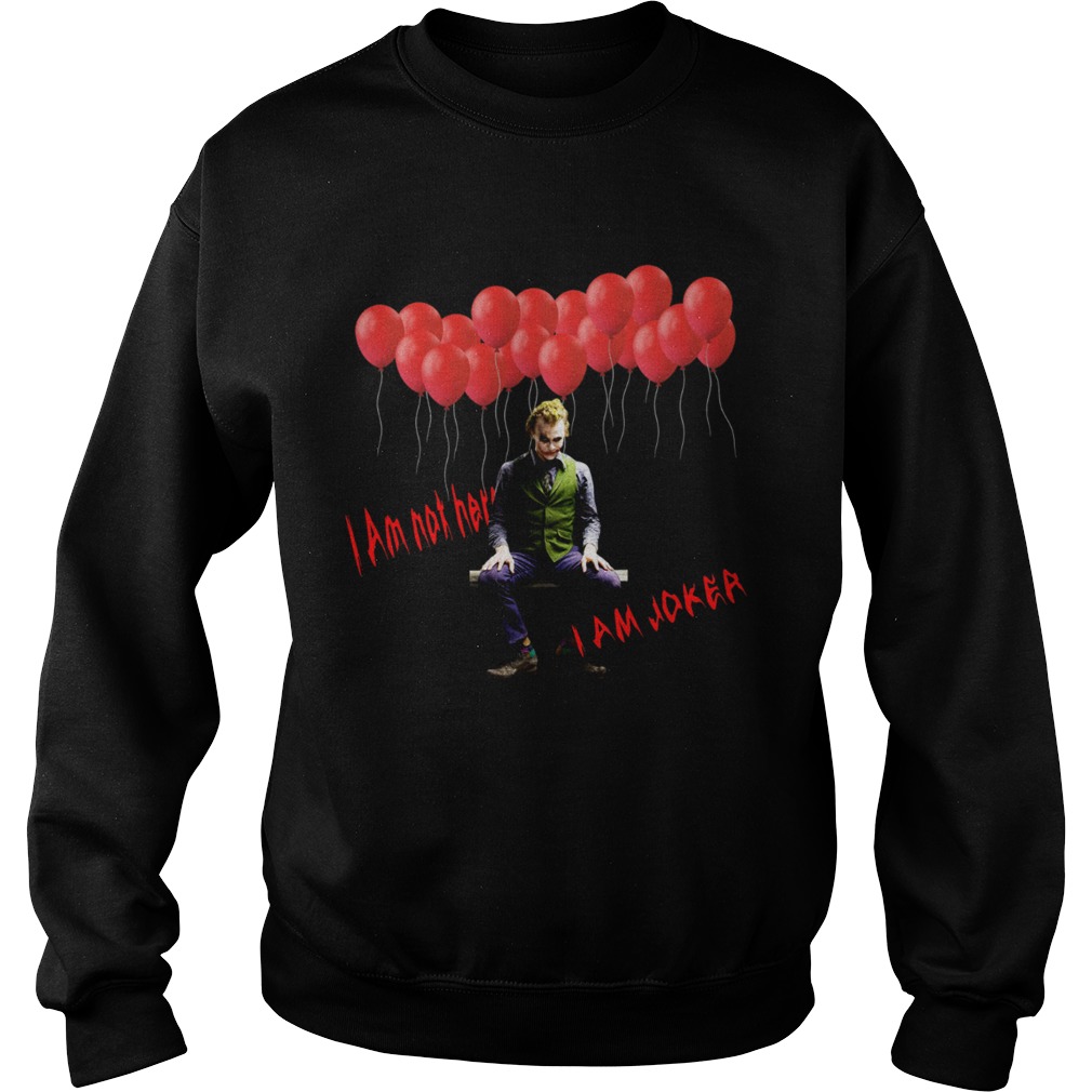 I am not Hero I am Joker shirt I am not Hero I am Joker shirt