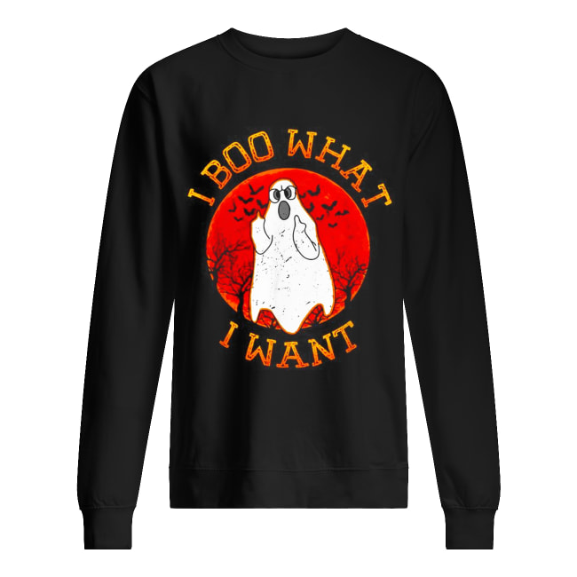 I boo what I want Ghost Halloween shirt I boo what I want Ghost Halloween shirt