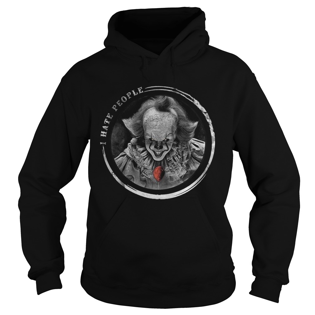 I hate people Pennywise Halloween shirt I hate people Pennywise Halloween shirt
