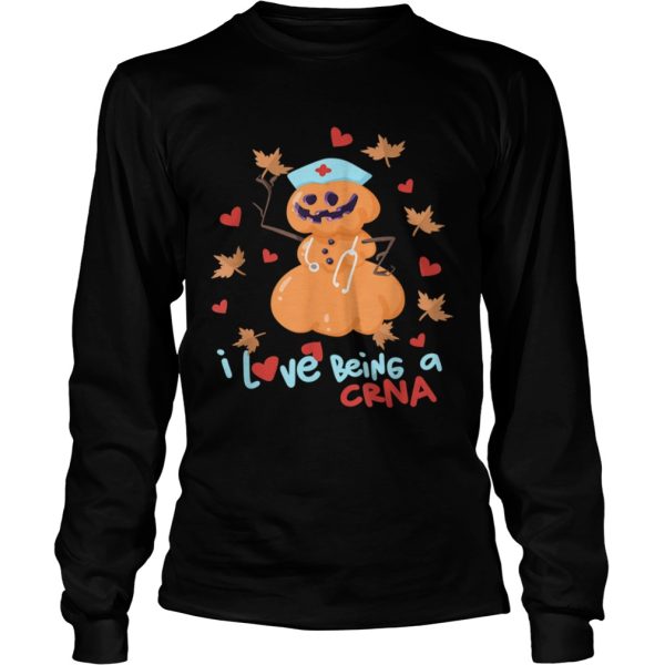 I love being a CRNA fall Anesthesia Halloween shirt