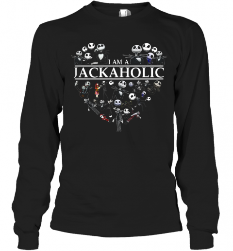 I'm Jackaholic Skeleton Skull Heart Halloween T-Shirt I'm Jackaholic Skeleton Skull Heart Halloween T-Shirt