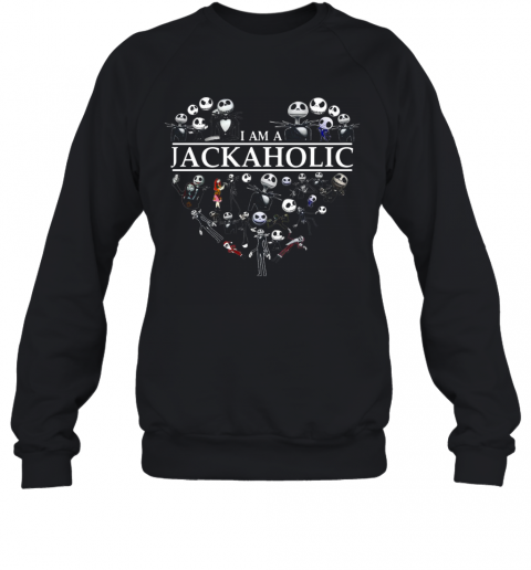 I'm Jackaholic Skeleton Skull Heart Halloween T-Shirt I'm Jackaholic Skeleton Skull Heart Halloween T-Shirt