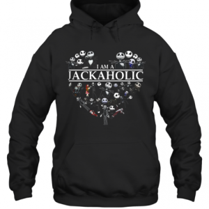 Im Jackaholic Skeleton Skull Heart Halloween T Shirt 3