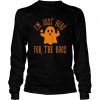 Im Just Here For The Boos Drinking Squad Halloween shirt