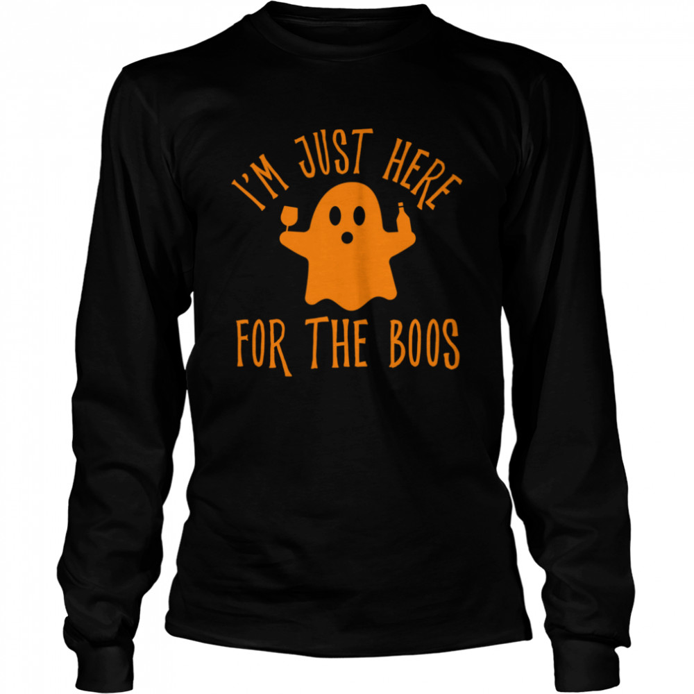 Im Just Here For The Boos Drinking Squad Halloween shirt Im Just Here For The Boos Drinking Squad Halloween shirt