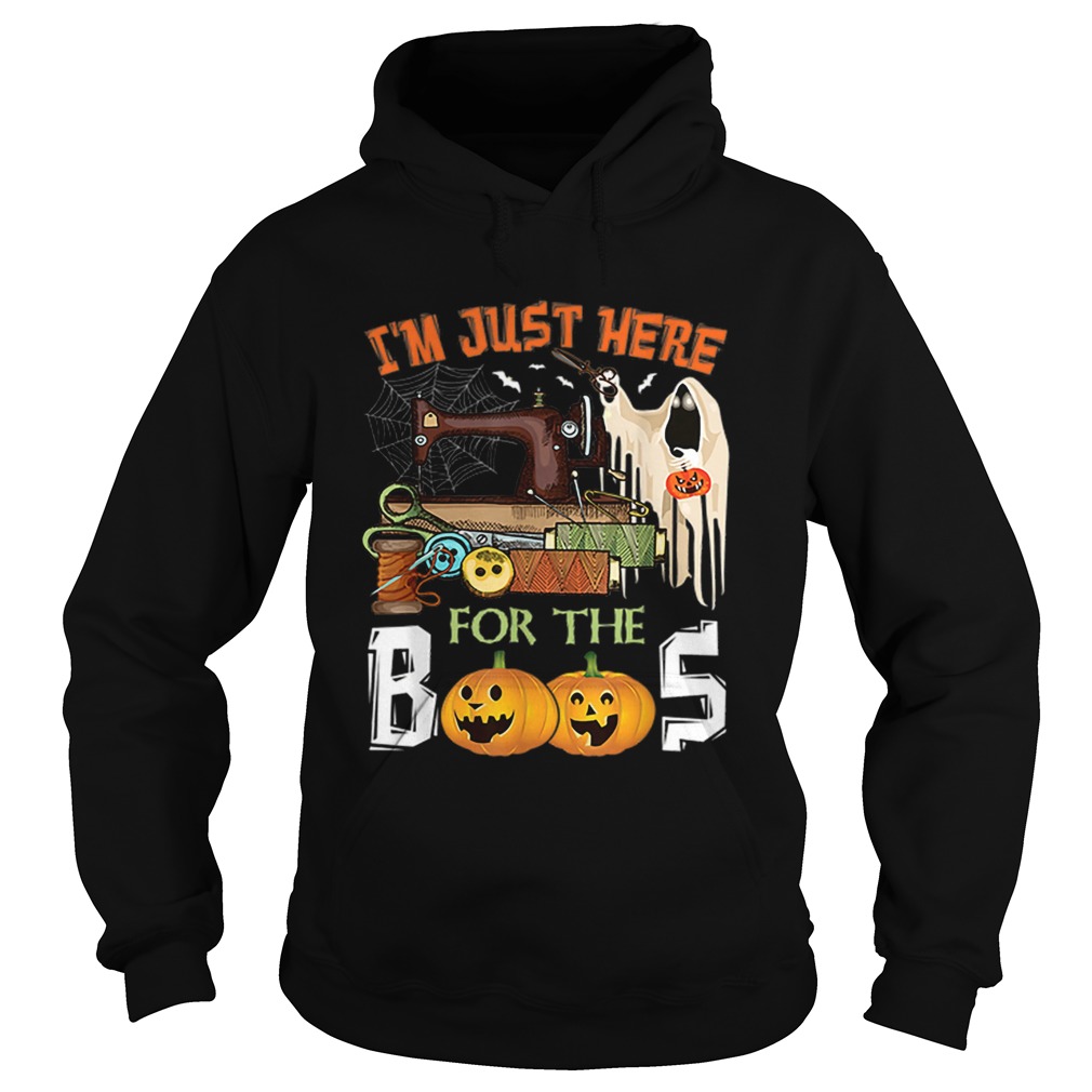 Im Just Here For The Boos Halloween Quilting shirt Im Just Here For The Boos Halloween Quilting shirt
