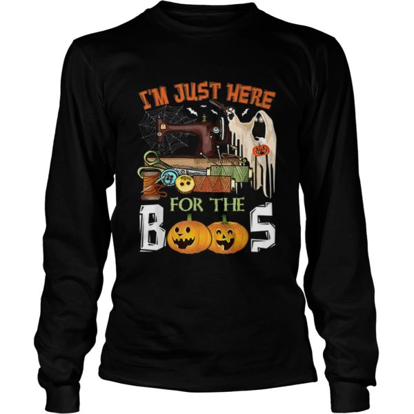 Im Just Here For The Boos Halloween Quilting shirt