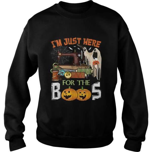 Im Just Here For The Boos Halloween Quilting shirt
