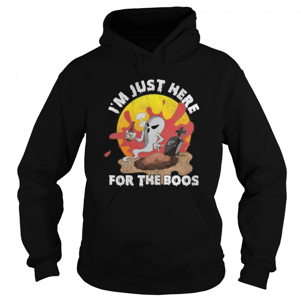 Im Just Here For The Boos Halloween shirt Im Just Here For The Boos Halloween shirt