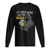 I’m just here for the boss shirt