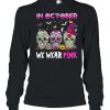In October We Wear Pink Sugar Skulls Breast Cancer Awareness shirt