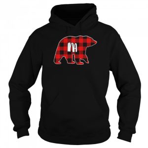 Ina Bear Custom Red Buffalo Plaid Christmas Pajama Shirt 5