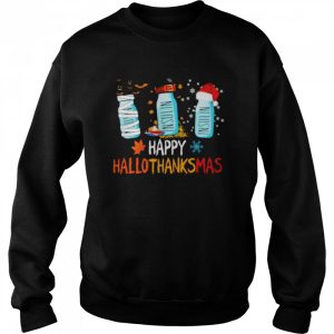 Insulin happy hallothanksmas Christmas shirt 4
