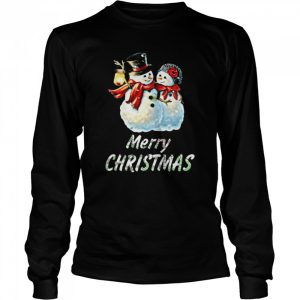 It's Snow Time Snowman Family Merry Christmas shirt 3