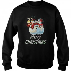 It's Snow Time Snowman Family Merry Christmas shirt 4