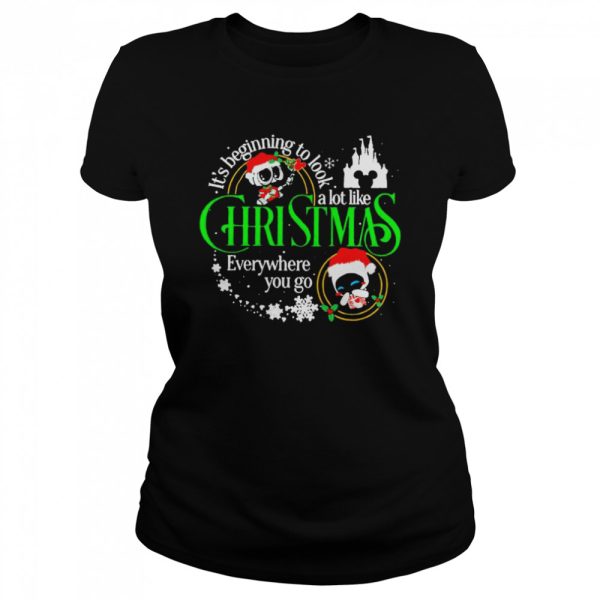 It’s beginning to look a lot like christmas everywhere you go shirt