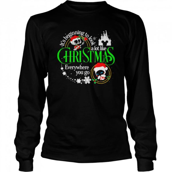It’s beginning to look a lot like christmas everywhere you go shirt