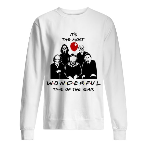 It’s the most wonderful time of the year Horror character movie shirt