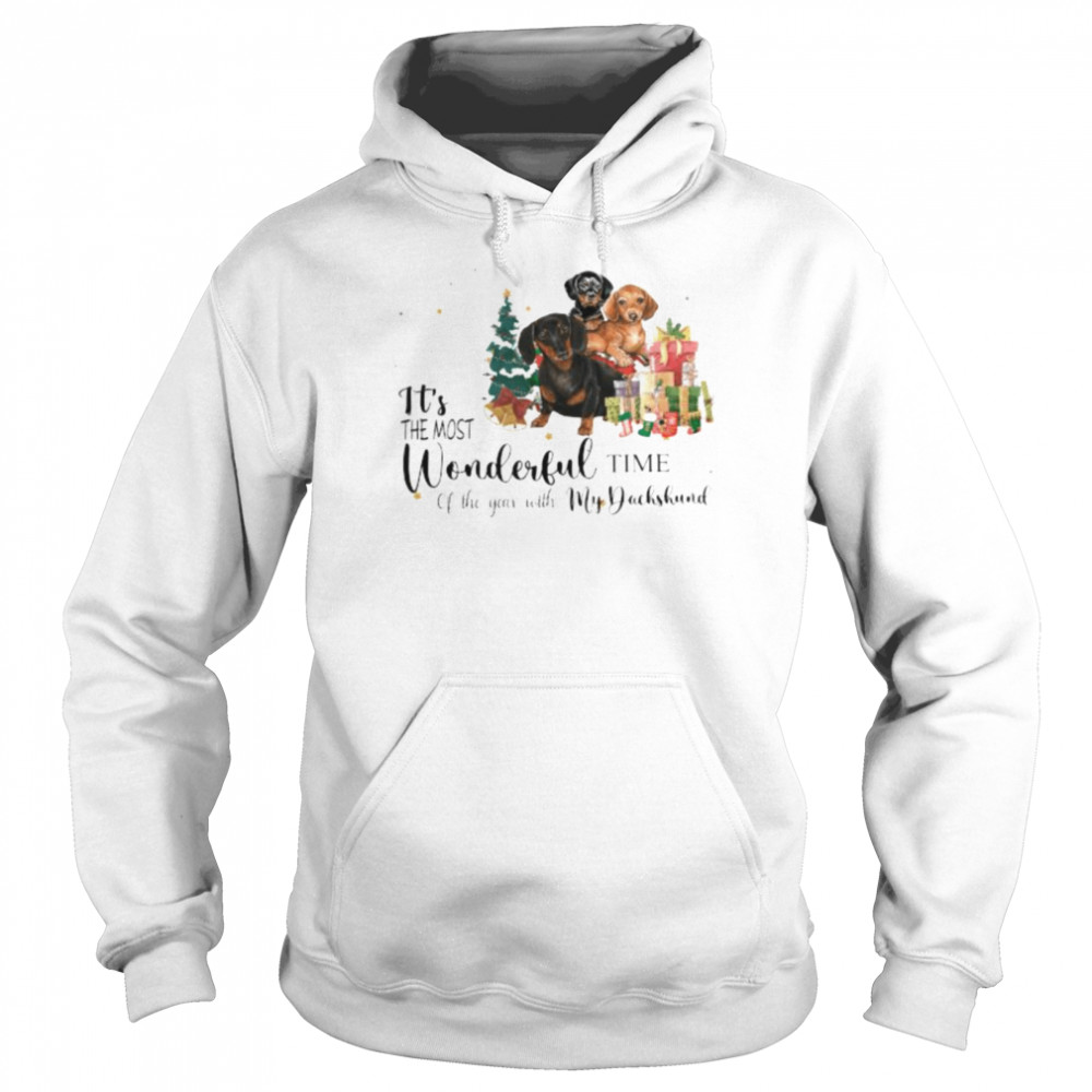 It’s the most wonderful time of the years with my Dachshunds Christmas shirt It’s the most wonderful time of the years with my Dachshunds Christmas shirt