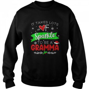 It Takes Lots Of Sparkle To Be A Gramma Christmas Sweater Shirt 4
