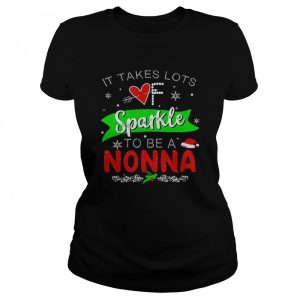 It Takes Lots Of Sparkle To Be A Nonna Christmas Sweater Shirt 2