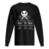 Jack Skellington Autism periodic table shirt