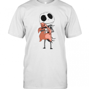 Jack Skellington Hugging Oogie Boogie T-Shirt