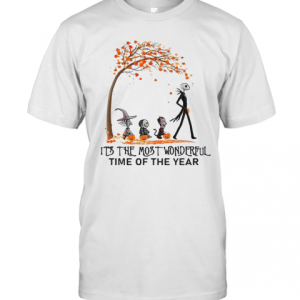 Jack Skellington It’S The Most Wonderful Time Of The Year T-Shirt