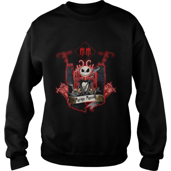 Jack Skellington Marilyn Manson shirt