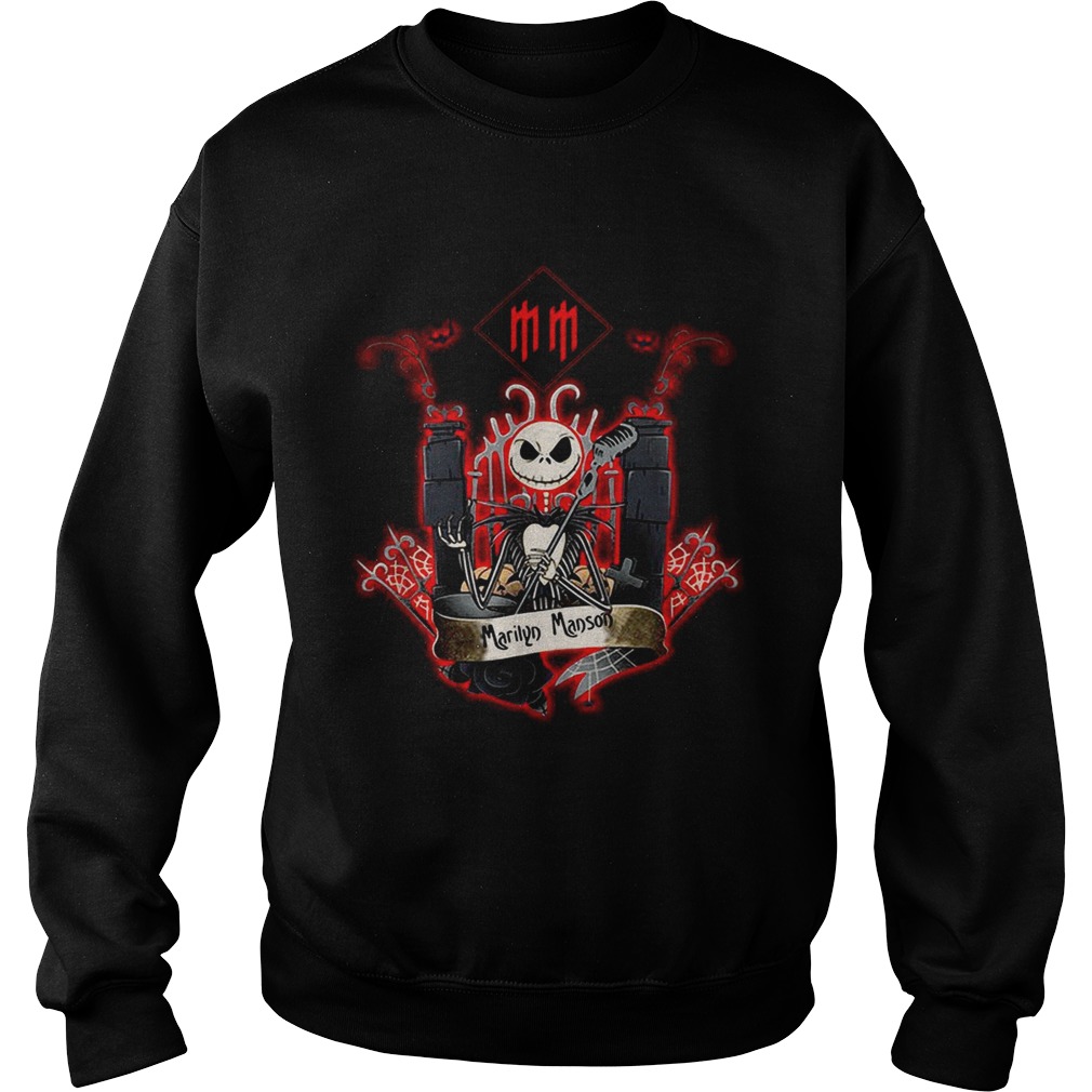 Jack Skellington Marilyn Manson shirt Jack Skellington Marilyn Manson shirt