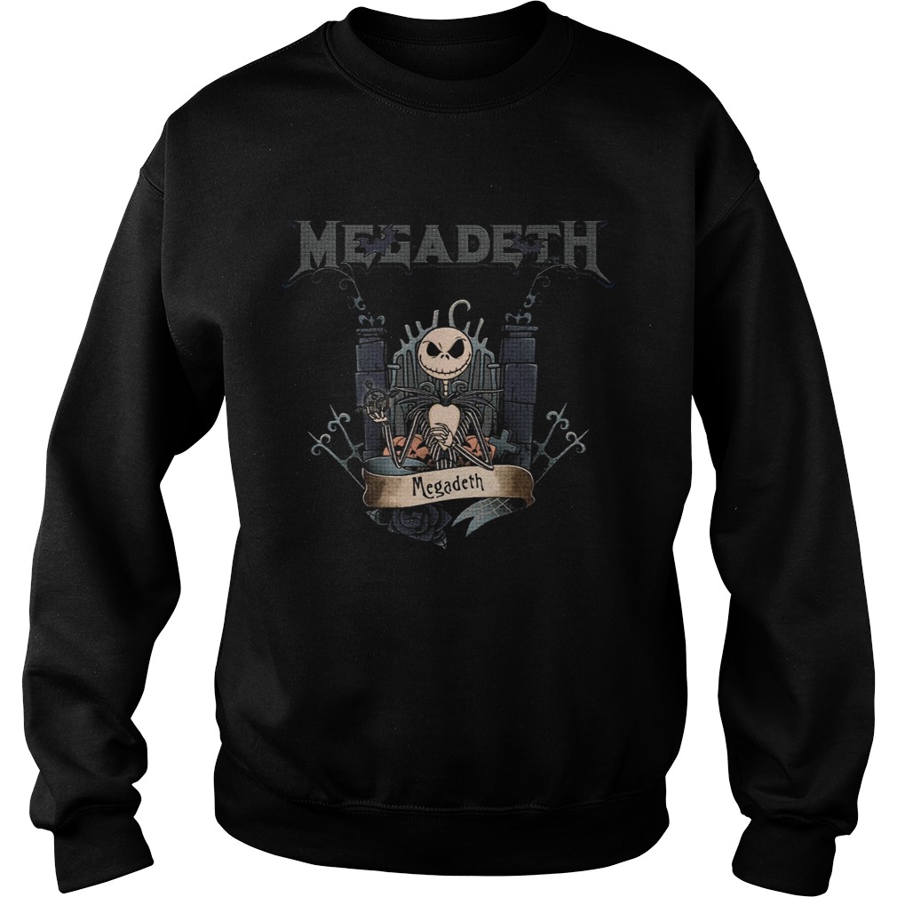 Jack Skellington Megadeth Halloween shirt Jack Skellington Megadeth Halloween shirt