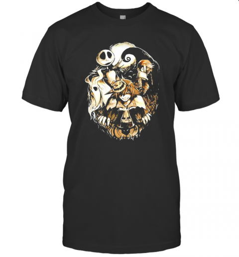 Jack Skellington Nightmare Naruto Happy Halloween T-Shirt Jack Skellington Nightmare Naruto Happy Halloween T-Shirt