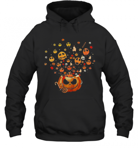 Jack Skellington Pumpkin Halloween T-Shirt Jack Skellington Pumpkin Halloween T-Shirt