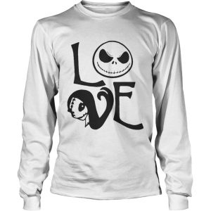 Jack Skellington and Sally love Halloween shirt