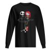 Jack Skellington and Sally water reflection shirt