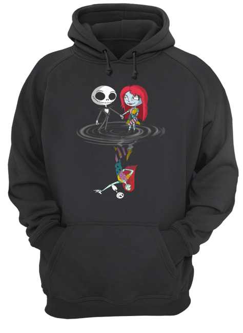 Jack Skellington and Sally water reflection shirt Jack Skellington and Sally water reflection shirt