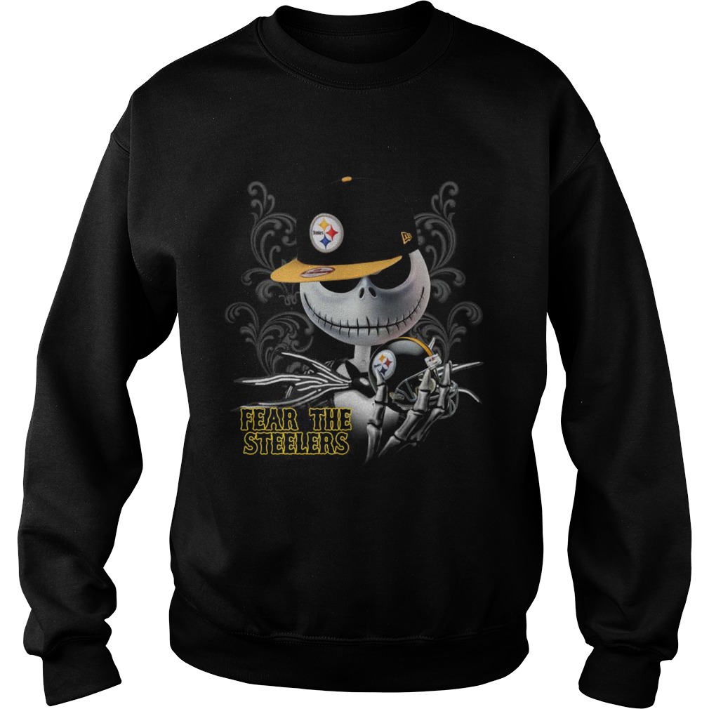 Jack Skellington fear the Steelers shirt Jack Skellington fear the Steelers shirt