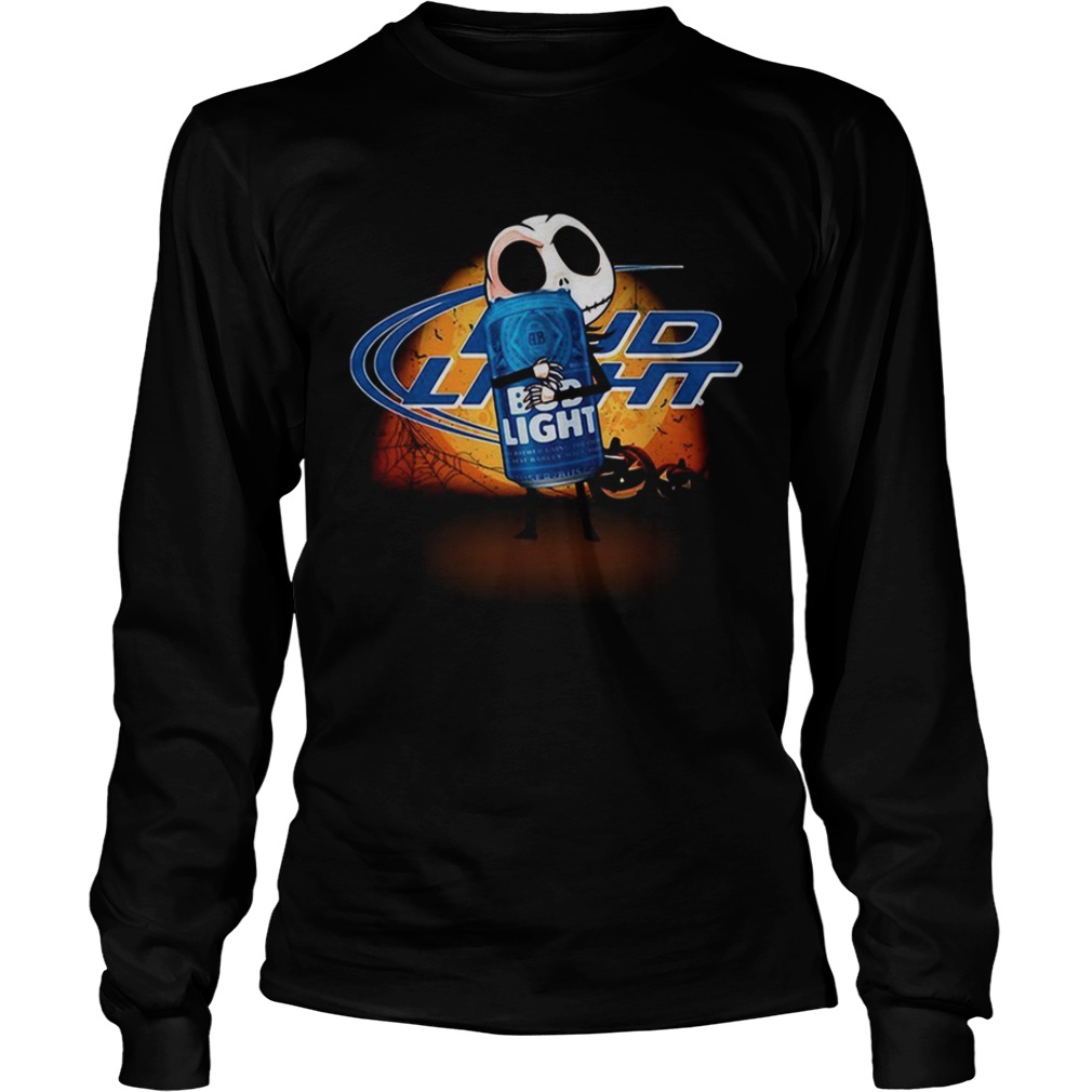 Jack Skellington hug Bud Light Halloween shirt Jack Skellington hug Bud Light Halloween shirt