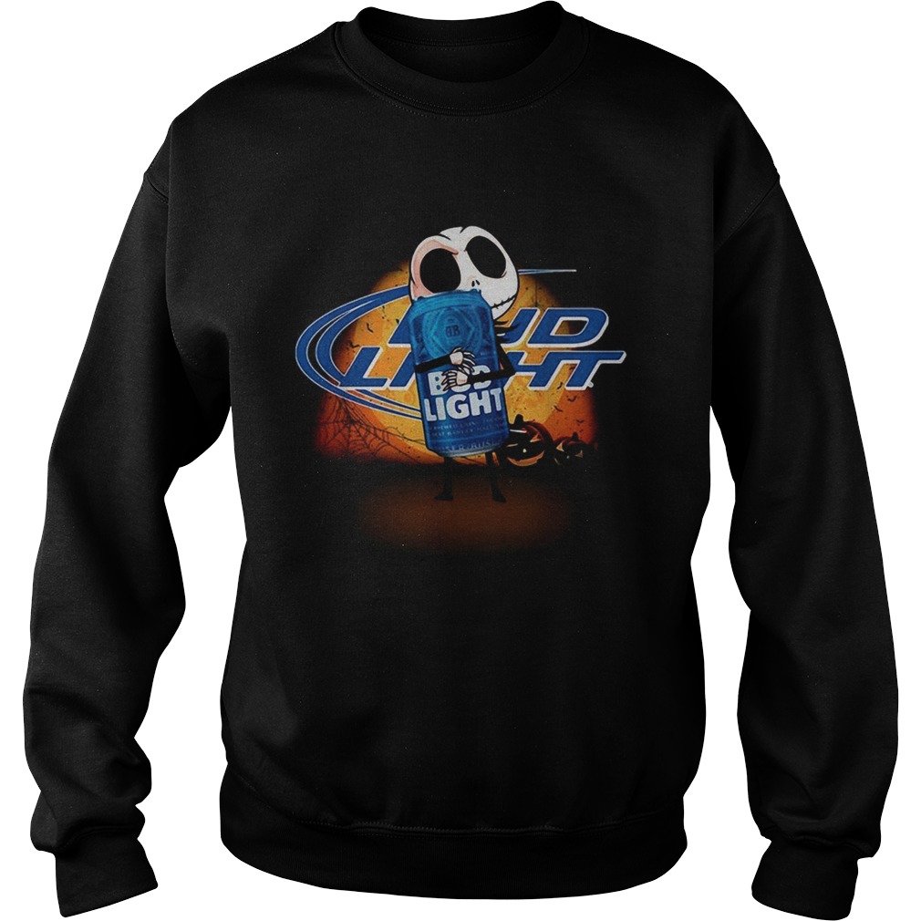 Jack Skellington hug Bud Light Halloween shirt Jack Skellington hug Bud Light Halloween shirt