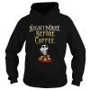 Jack Skellington nightmare before coffee Halloween shirt