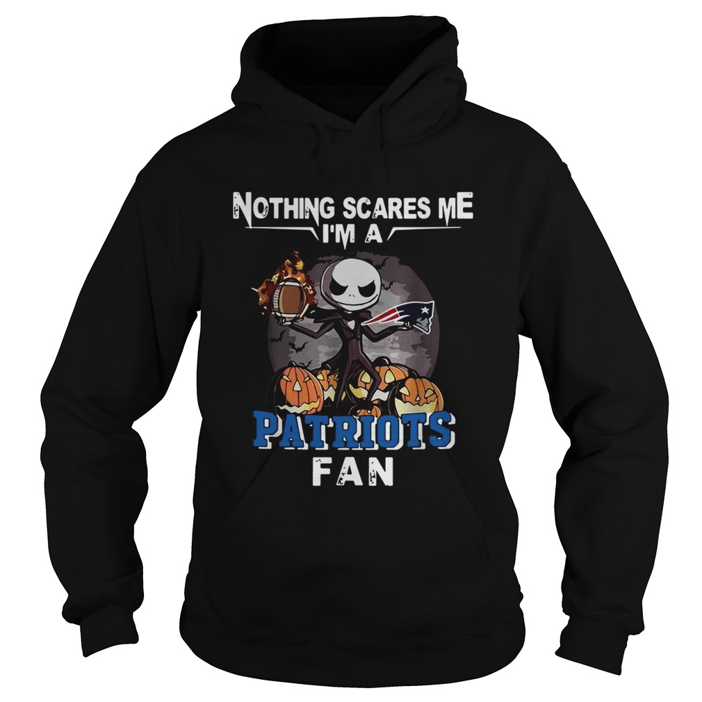 Jack Skellington nothing scares me I’m a New England Patriots fan shirt Jack Skellington nothing scares me I’m a New England Patriots fan shirt