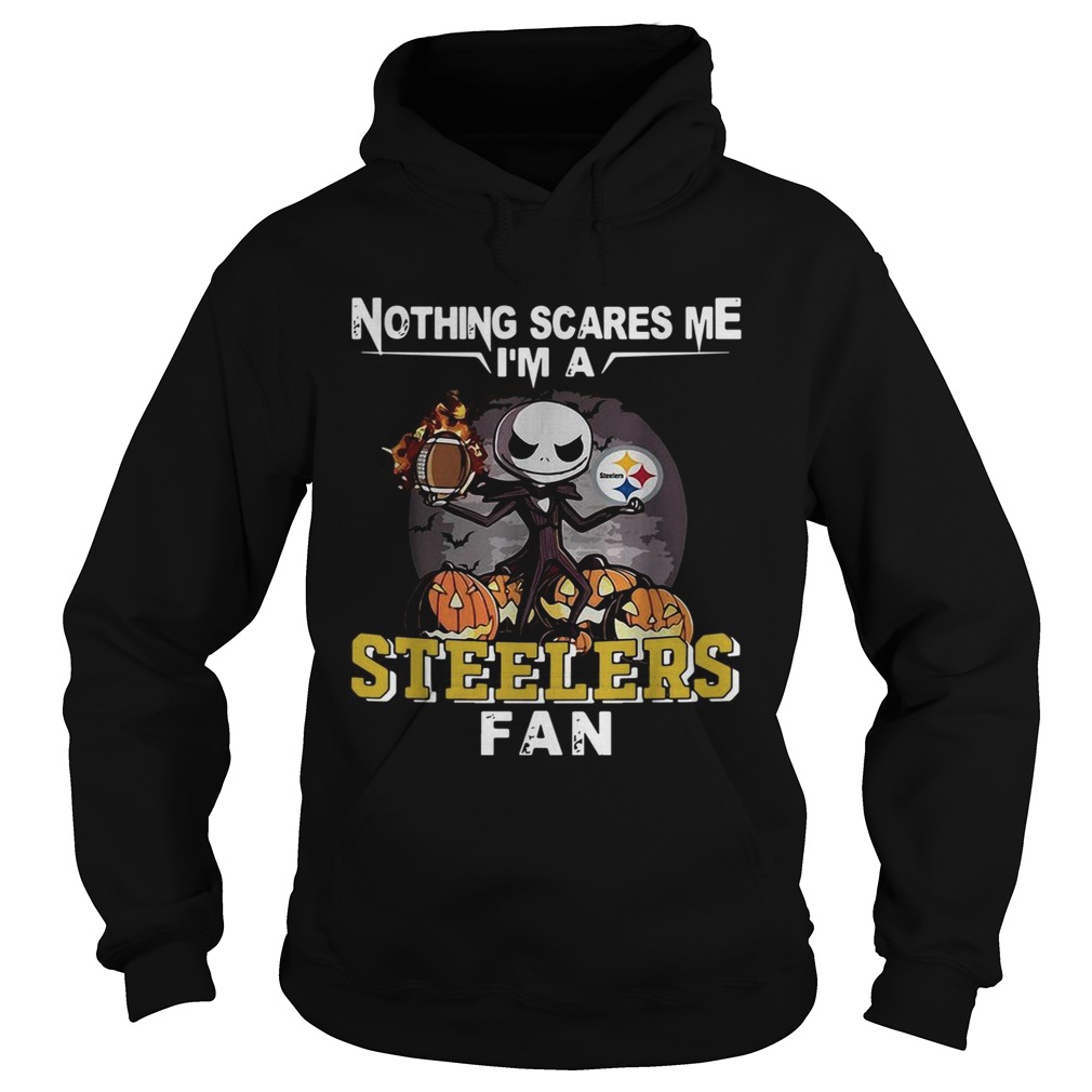 Jack Skellington nothing scares me I’m a Pittsburgh Steelers fan shirt Jack Skellington nothing scares me I’m a Pittsburgh Steelers fan shirt